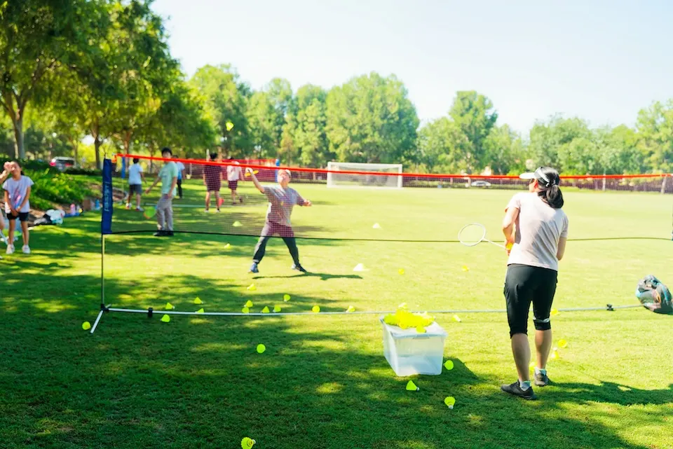 Irvine badminton adult class 1