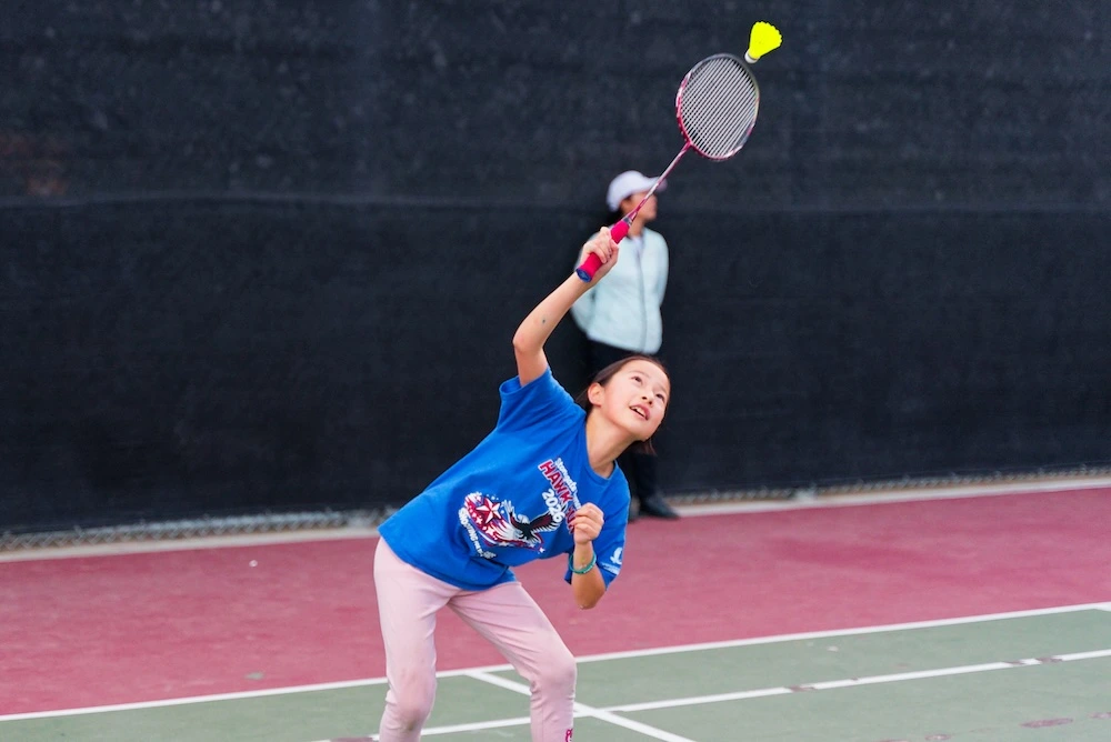 Irvine badminton coach