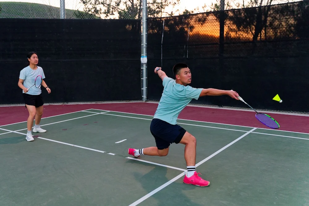 Badminton coach Socal 5