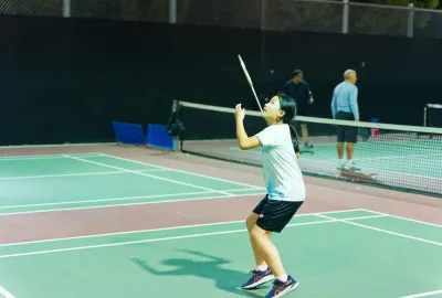 Olivos Community Park Outdoor Badminton Training Venue2