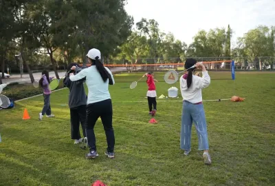 Irvine youth badminton Class 3