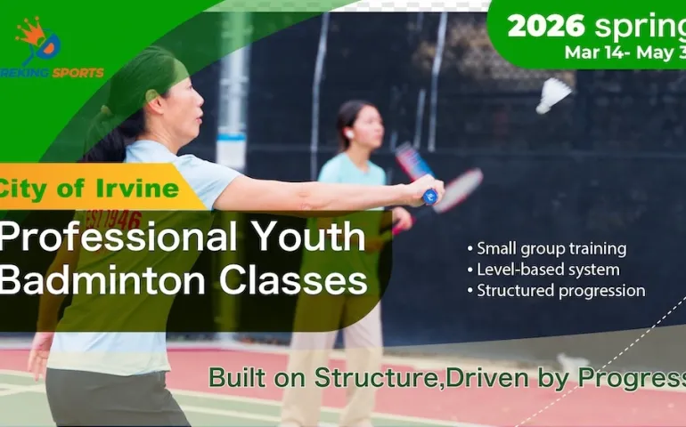 youth badminton Irvine